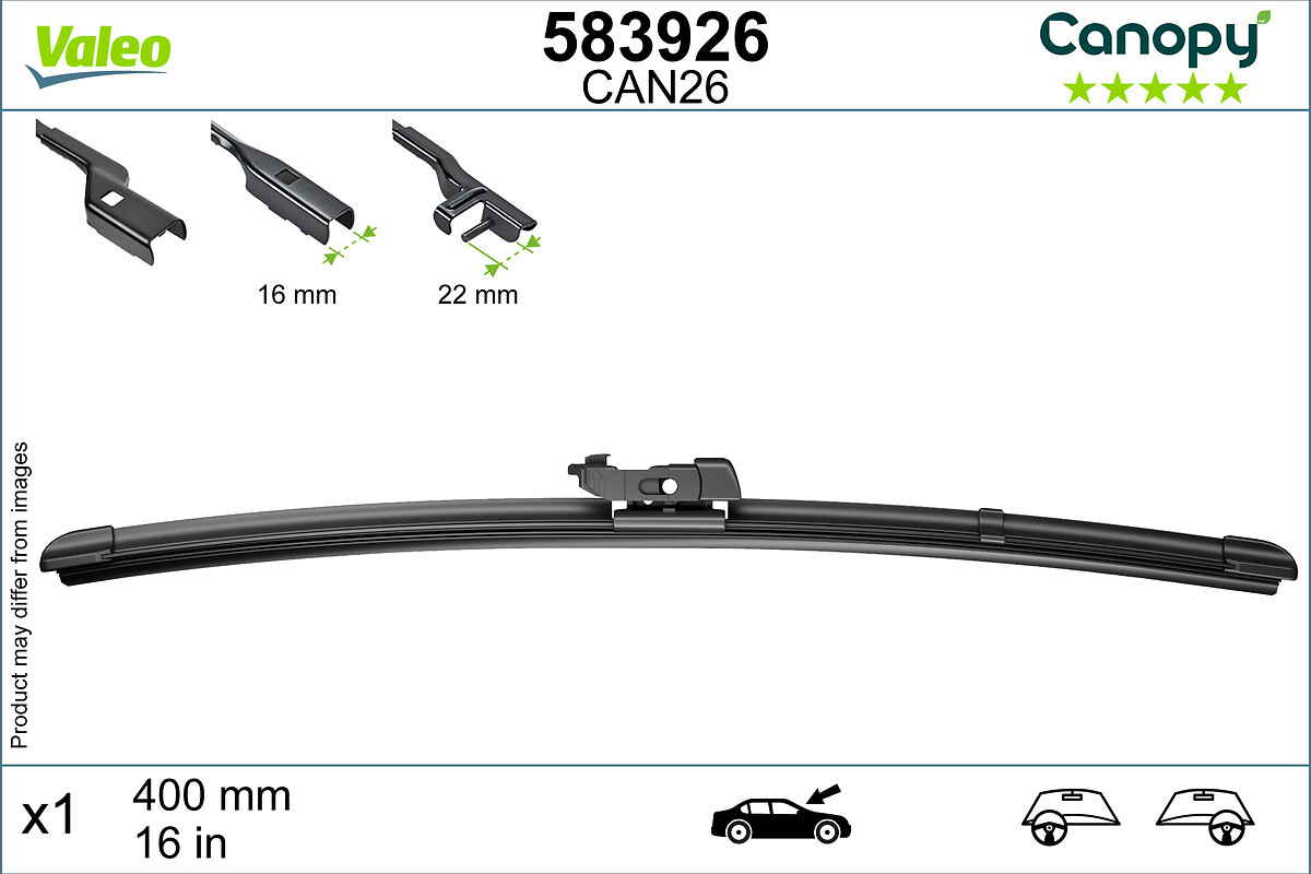 Lamela stergator 583926 VALEO